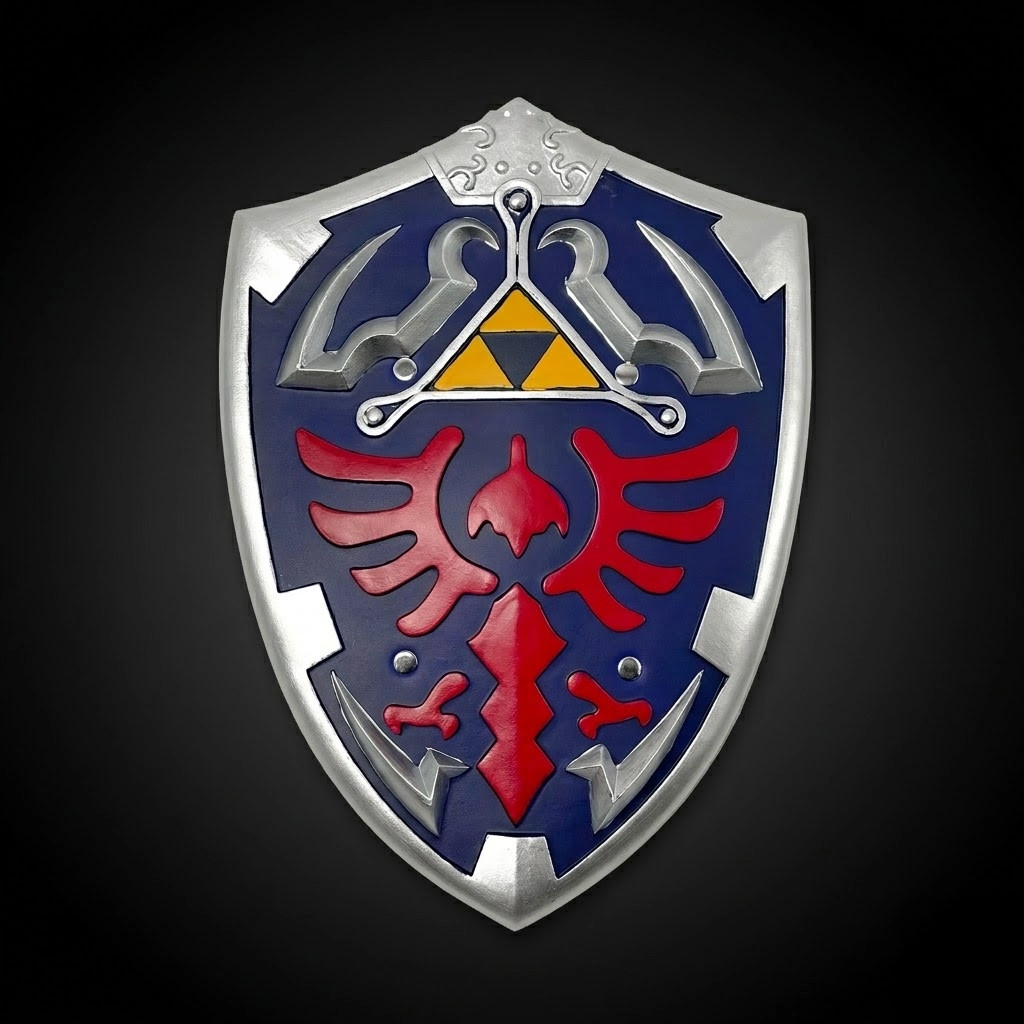 Legend of Zelda Foam Shield - Replica and Collection, LARP