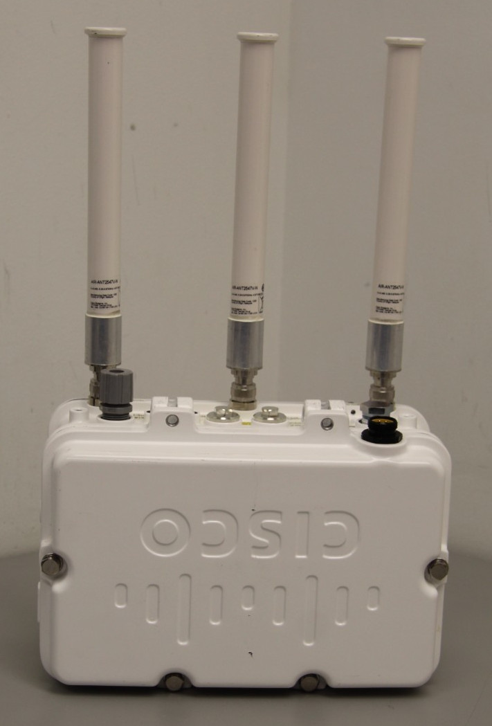 Cisco AIR-CAP1552E-A-K9 Wireless Access Mesh Point With AIR-ANT2547V-N Antennas