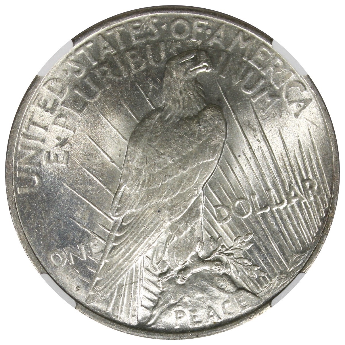 1926-D Peace Dollar NGC MS62 Better Date $1 Uncirculated