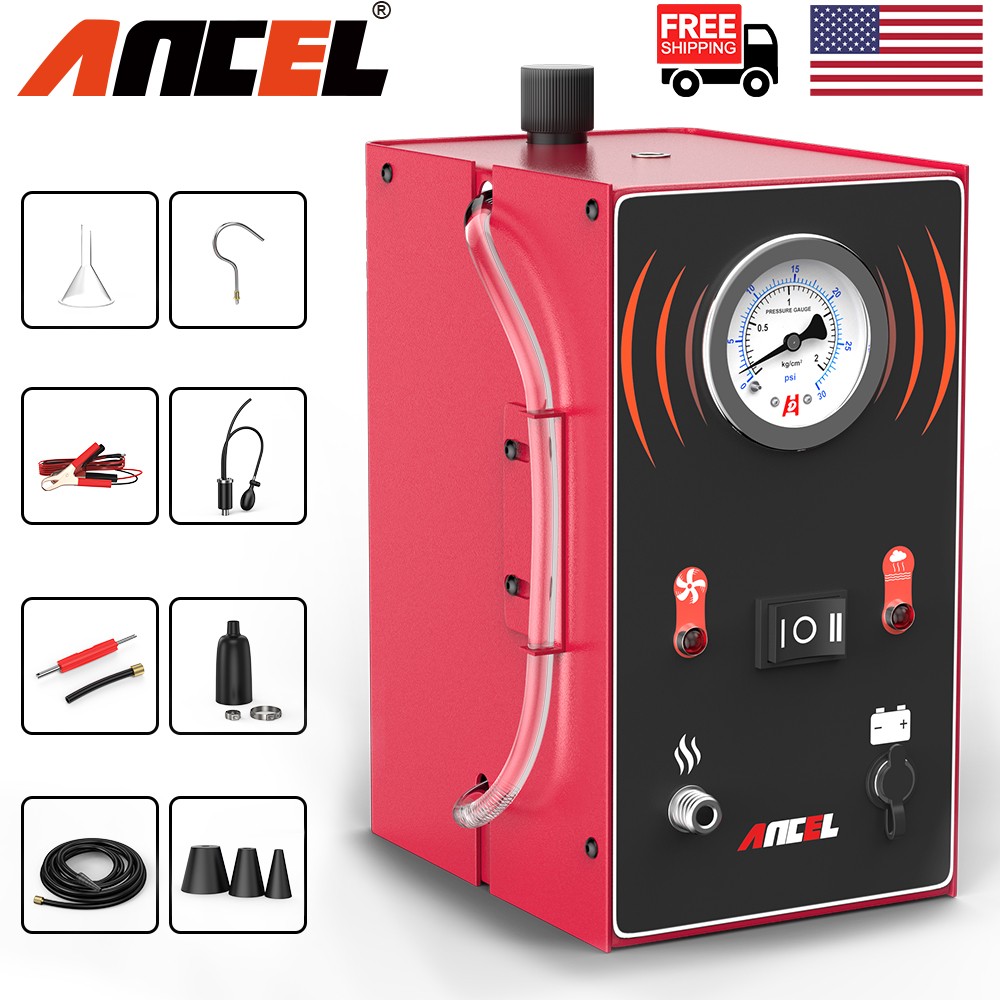 ANCEL S200 Automotive Smoke Machine Diagnostic Test EVAP Fuel Pipe Leak Detector