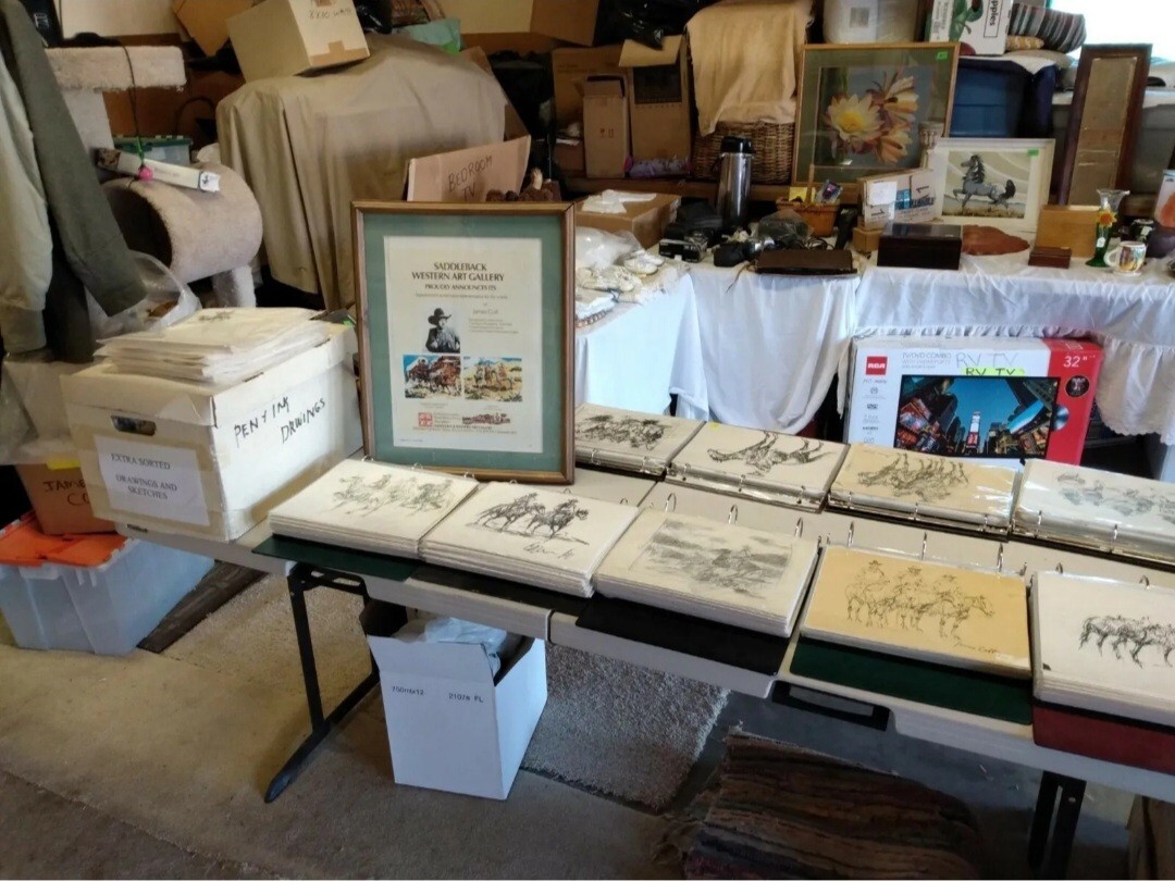 James Colt Western Cowboys Sketching (37)
