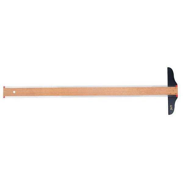 WESTCOTT WH-36 T-Square,Acrylic and Wood,Wood,36in 26CT70