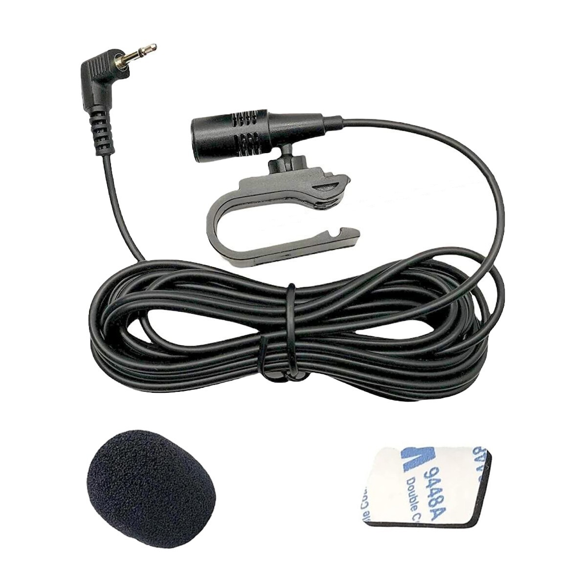 2.5mm Car Radio Mic Microphone Replacement for Pioneer AVH-521EX AVH521EX