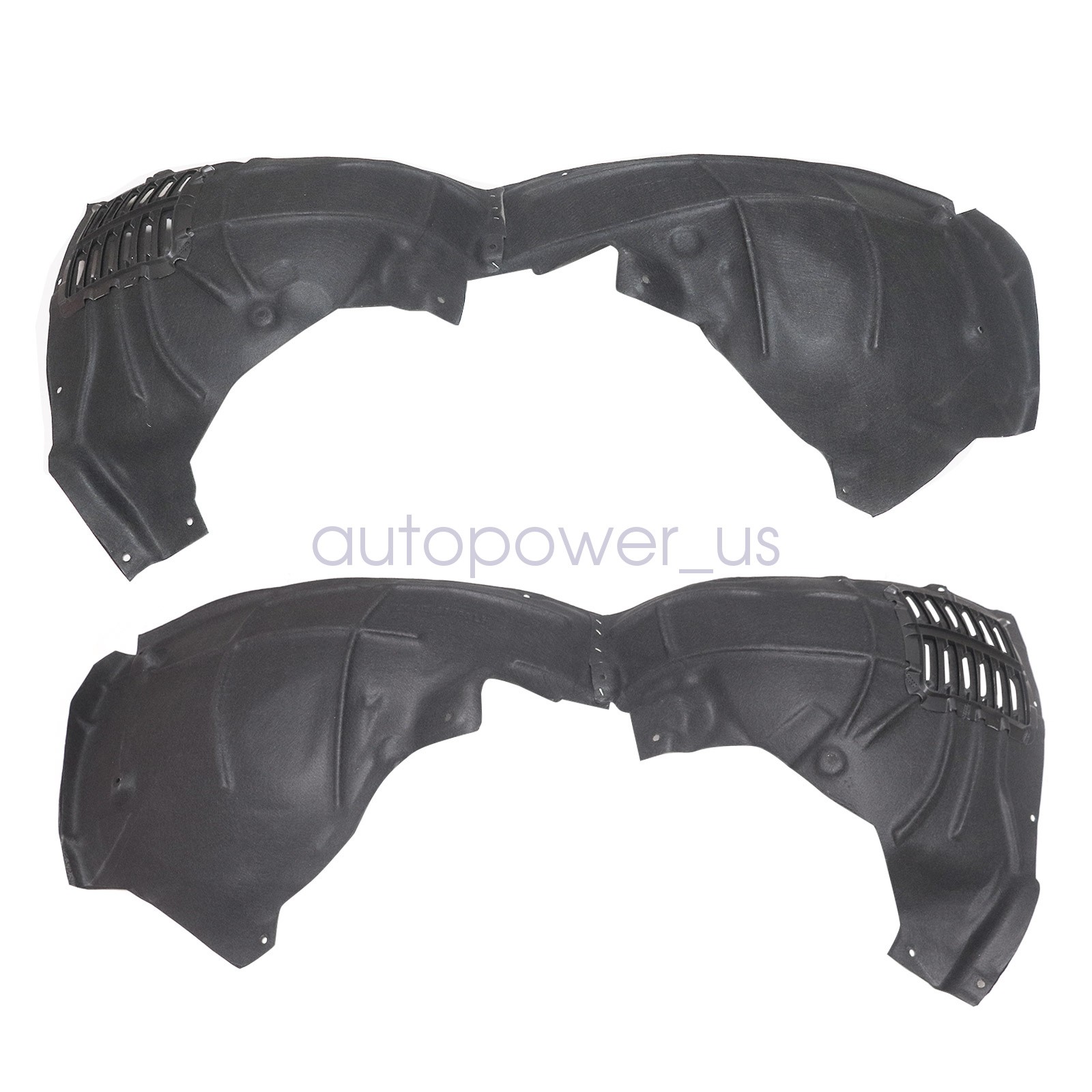 For Audi Q5 2018 2019-22 2023 2Pcs Front Left & Right Fender Liner Set Black New