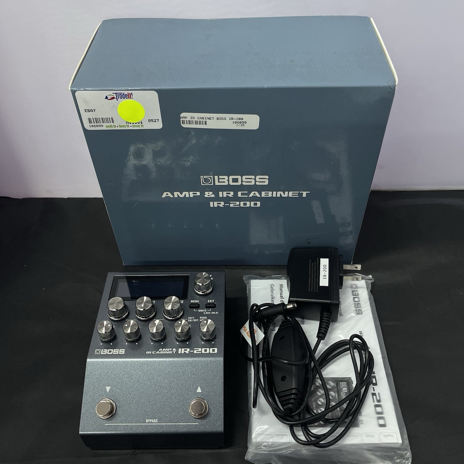 Boss IR-200 Amp & IR Cabinet Pedal | Open Box