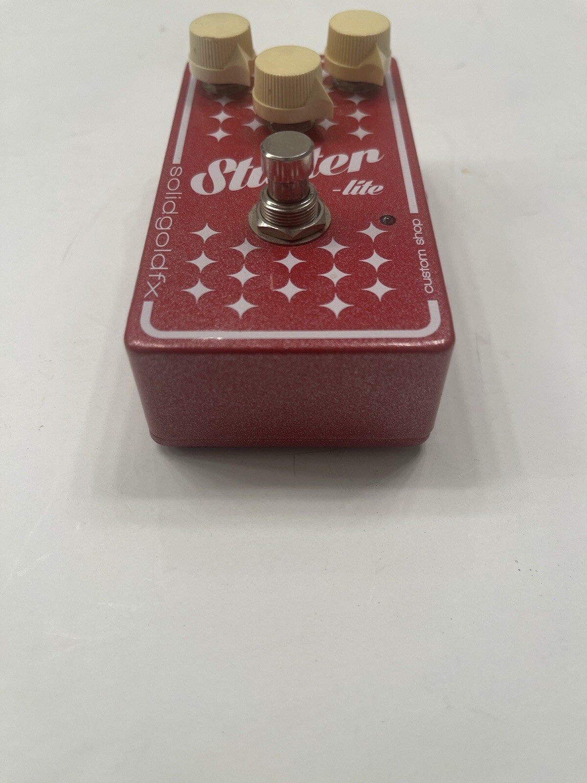 SolidGoldFX Stutter Lite Tremolo Analog Solid Gold FX Guitar Effect Pedal