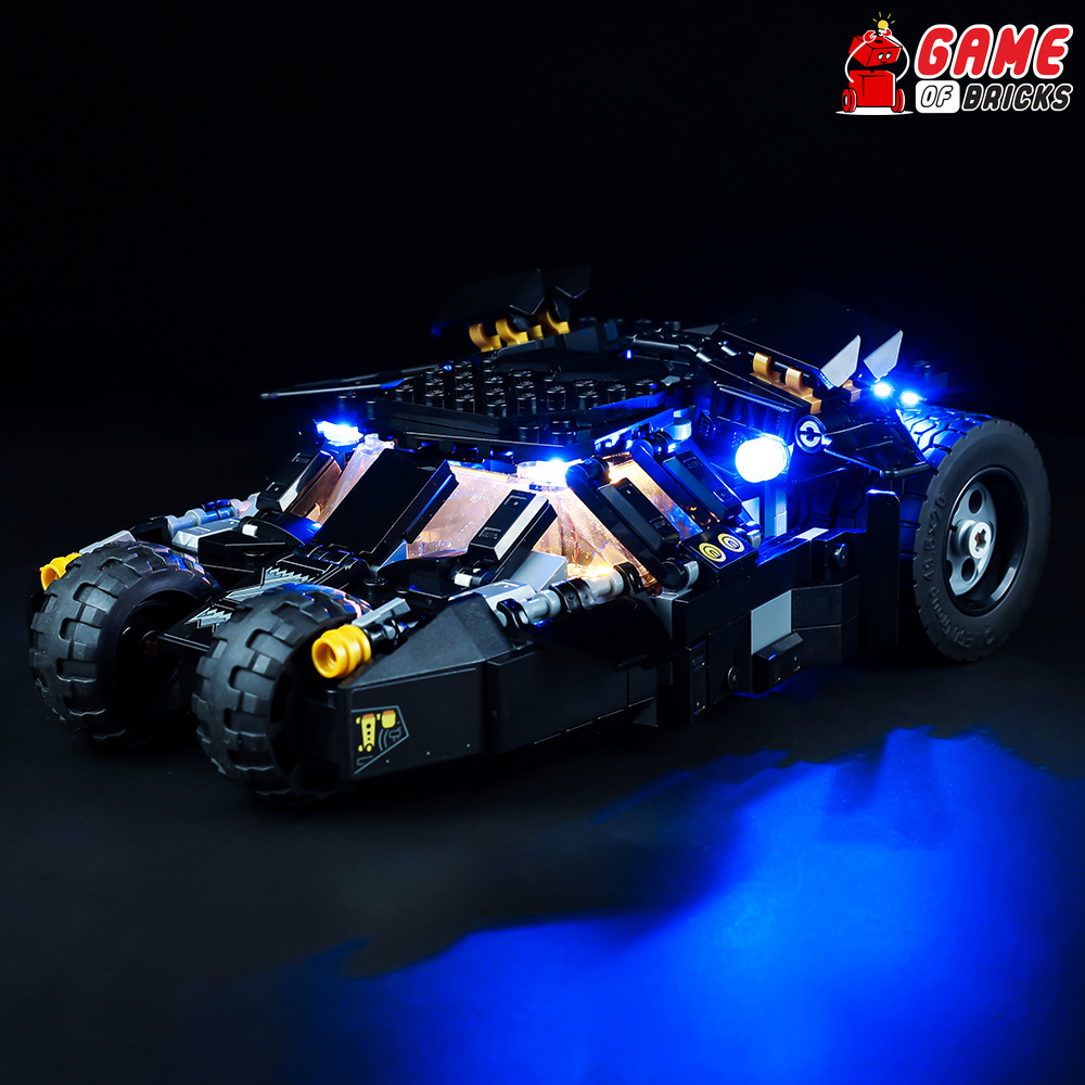 Light Kit for Batmobile Tumbler Scarecrow Showdown - Compatible with LEGO® 76239