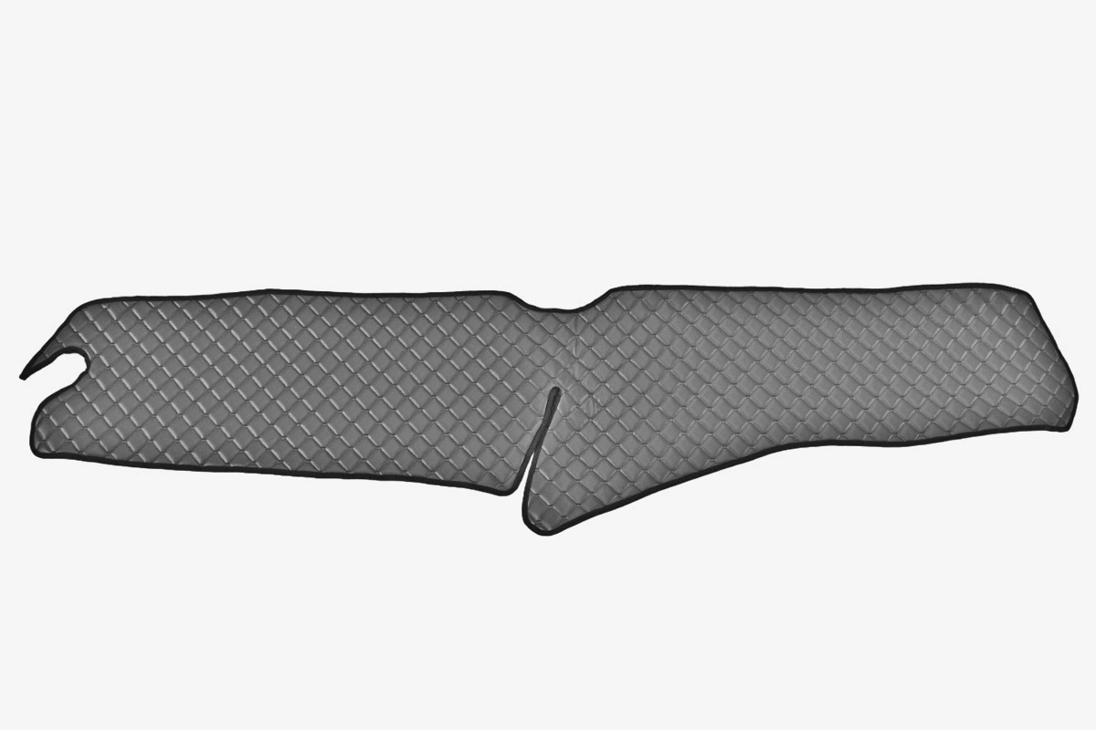 # Gray Mat Eco Leather Dashboard Panel Cover for Scania R 2017+ NextGen RHDrive
