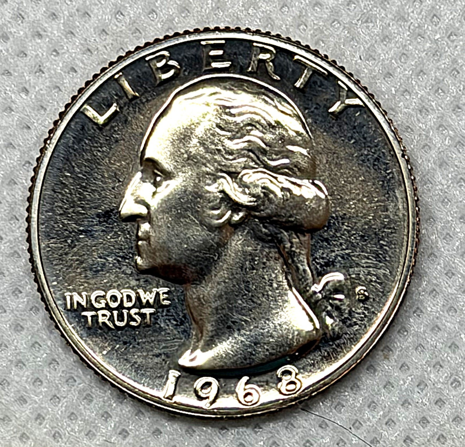 1968‑S Washington Quarter • Gem Proof • Clad • San Francisco Mint - #3