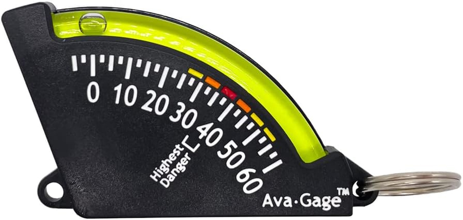 AvaGage - Avalanche Danger Indicator | Skiing and Snowboarding Slope Meter | Tra