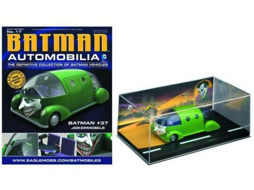 Eaglemoss Batman Automobilia No. 17 Jokermoibile Batman #37 Batmobile & Magazine