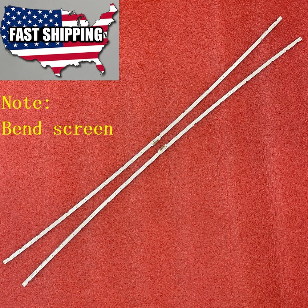 Kit LED strip(2)For Samsung CURVED SCREEN UN65NU7300F UN65NU7100F UN65NU6900