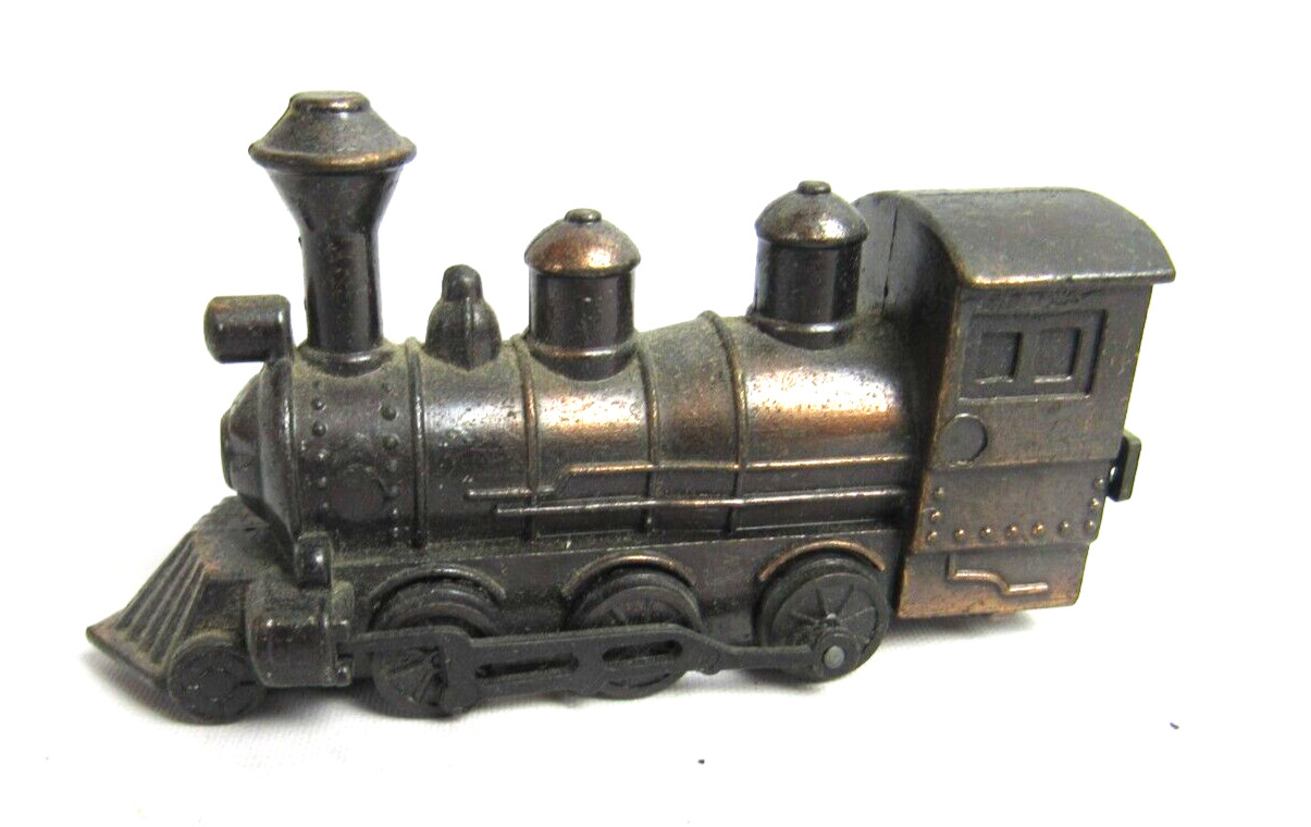 Small Brass Miniature train pencil sharpner nice novelity piece.