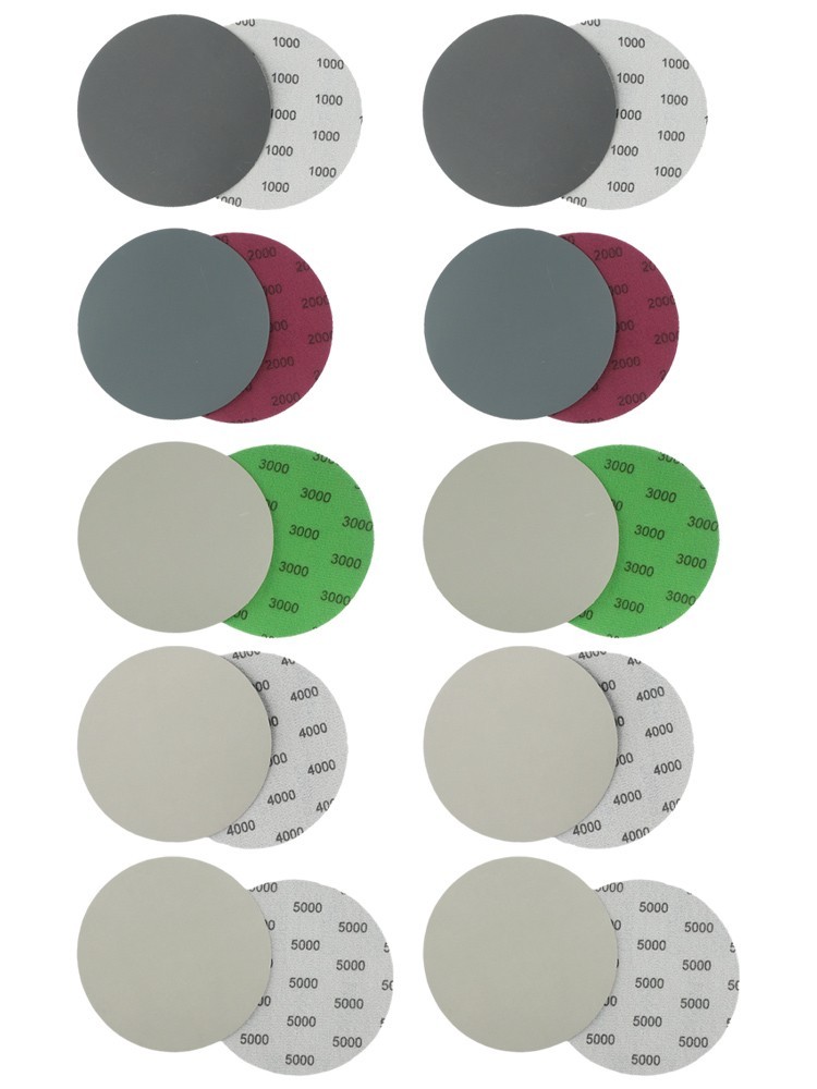 High Durability 5 Inch Sandpaper Discs 20 Pack with Multiple Grit Options