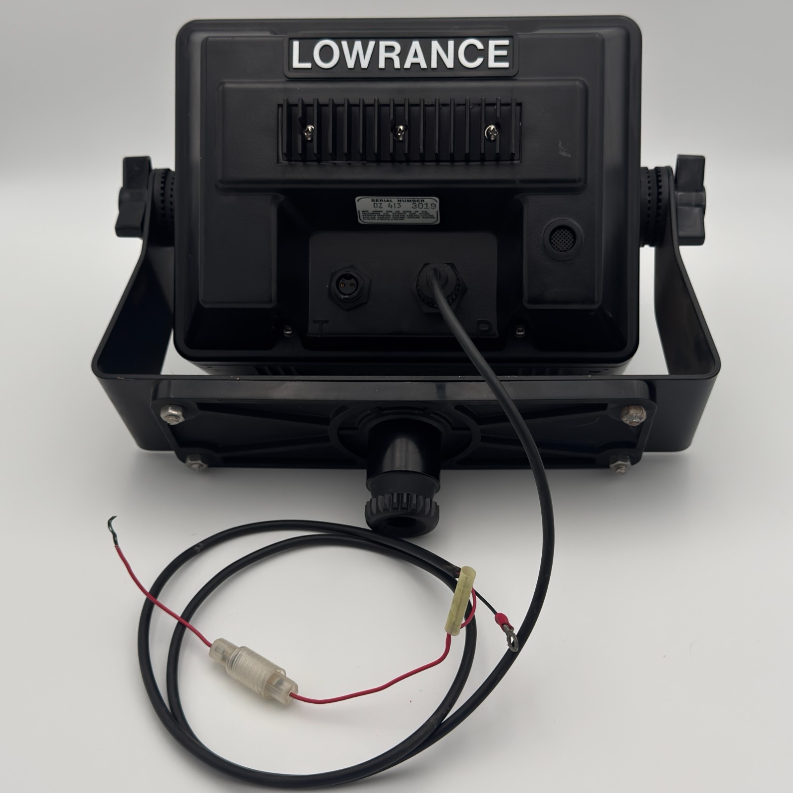 Lowrance X-15A Computer Sonar Fish Finder Chart Recorder w Graph Paper Untested