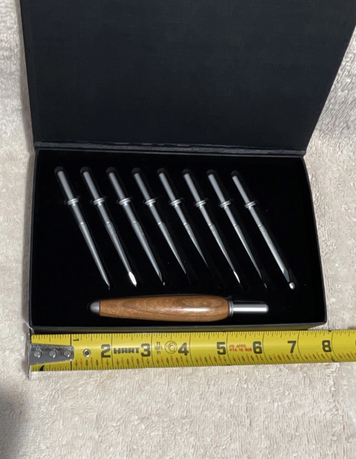 Valley View Crafts 9 pc Interchangeable Crochet Hooks Set