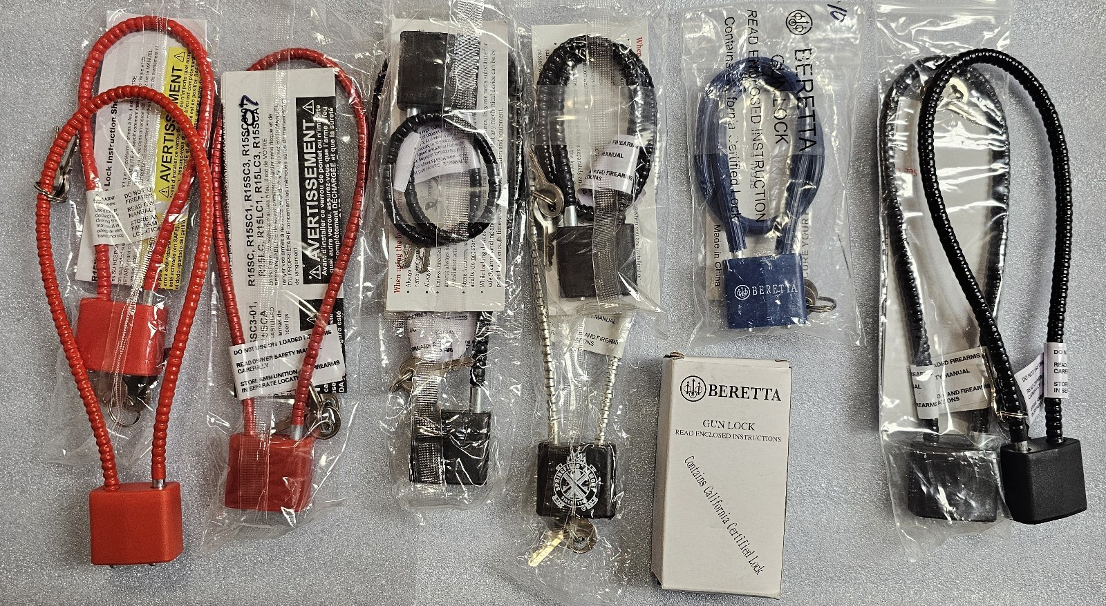 Firearm Cable Gun Locks