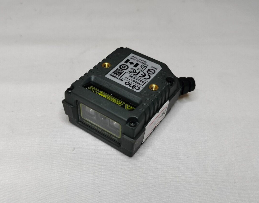 Cino FM480-11F FM48011F Fuzzyscan Fixed Barcode Scanner Made in Taiwan