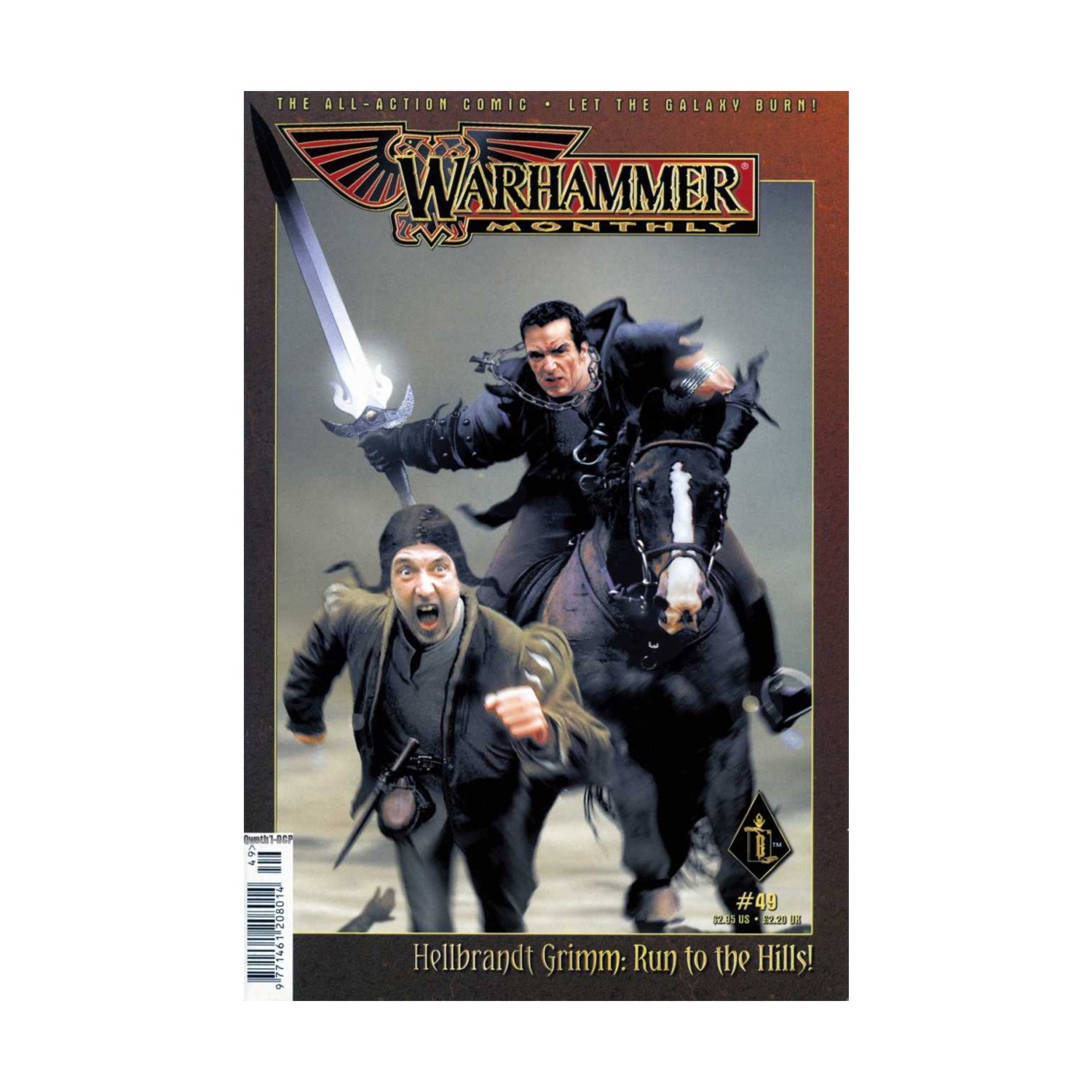 GW Warhammer Monthly #49 "Hellbrandt Grimm - Run to the Hills!" VG