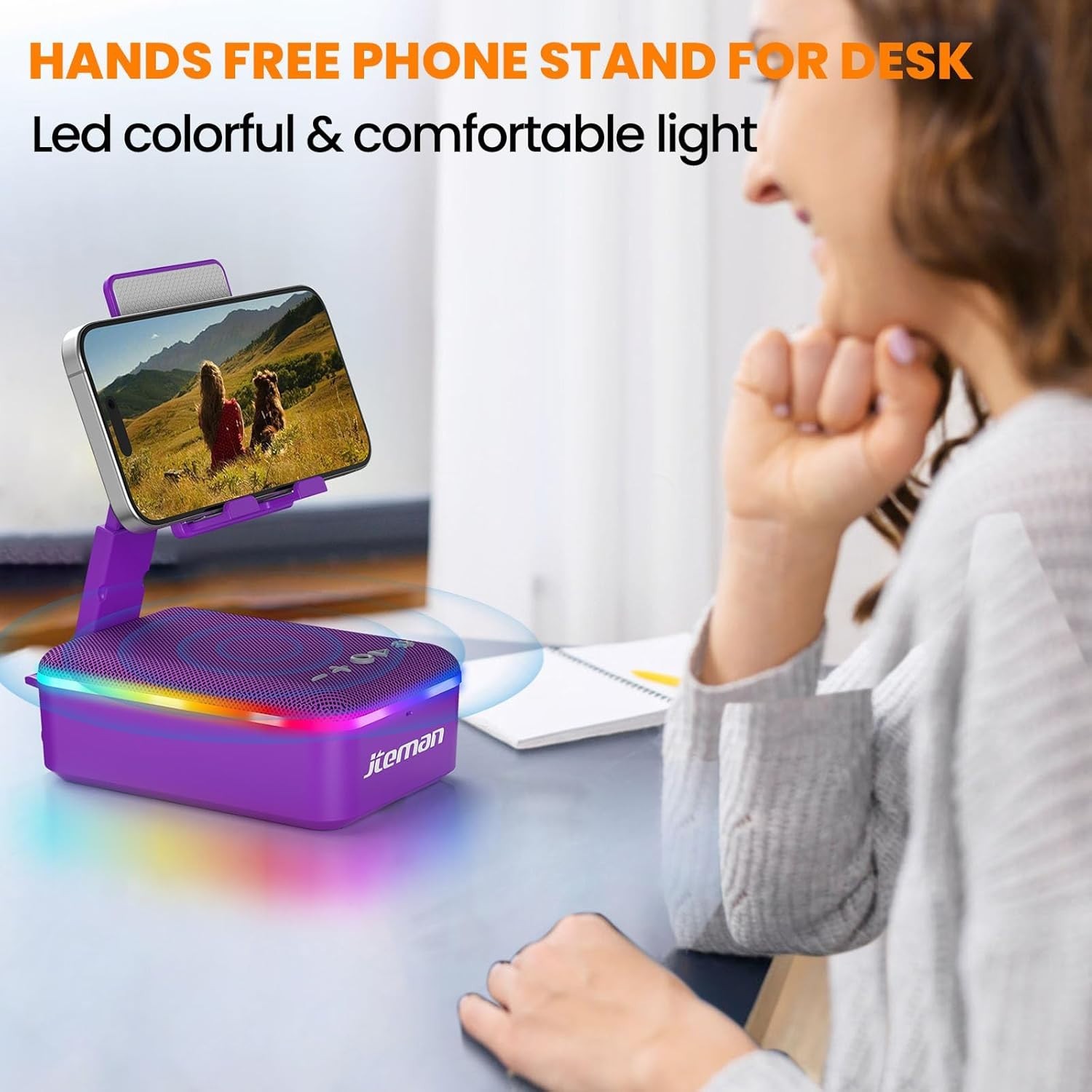 Tech Gadget Gift for Men Women - Bluetooth Speaker
