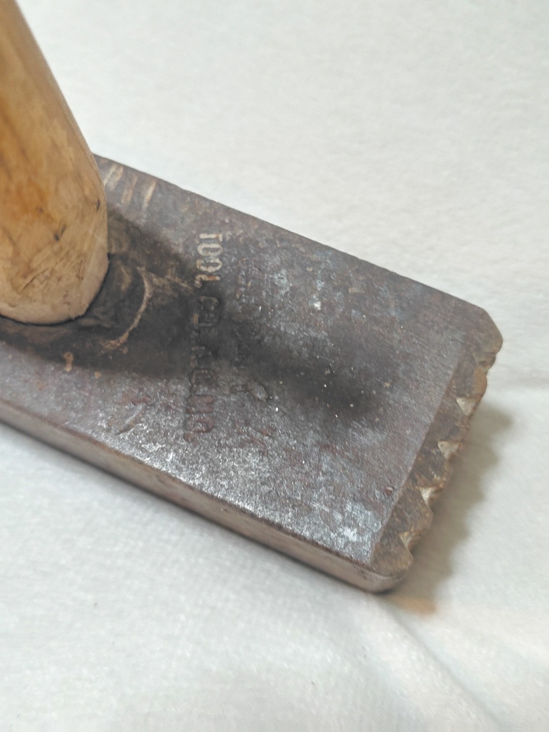 Vintage Bush Hammer Studded Tenderizer
