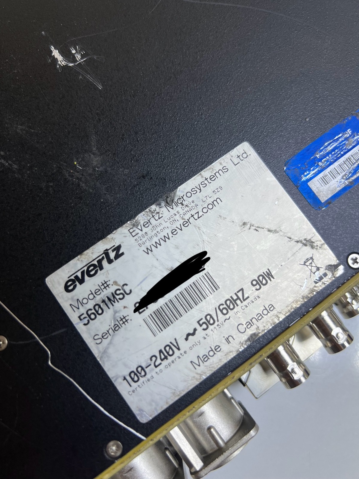 Evertz 5601MSC Master SPG/Master Clock System (Without Front End)