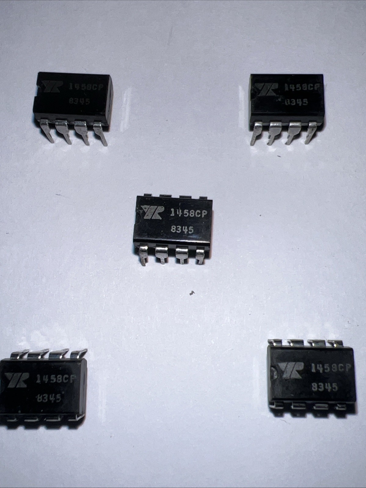 EXAR 1458CP is a general-purpose, monolithic dual operational amplifier Lot of 5