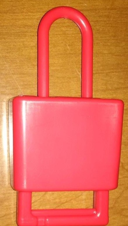 Prinzing LH220A Lockout Hasp Red Zenoy