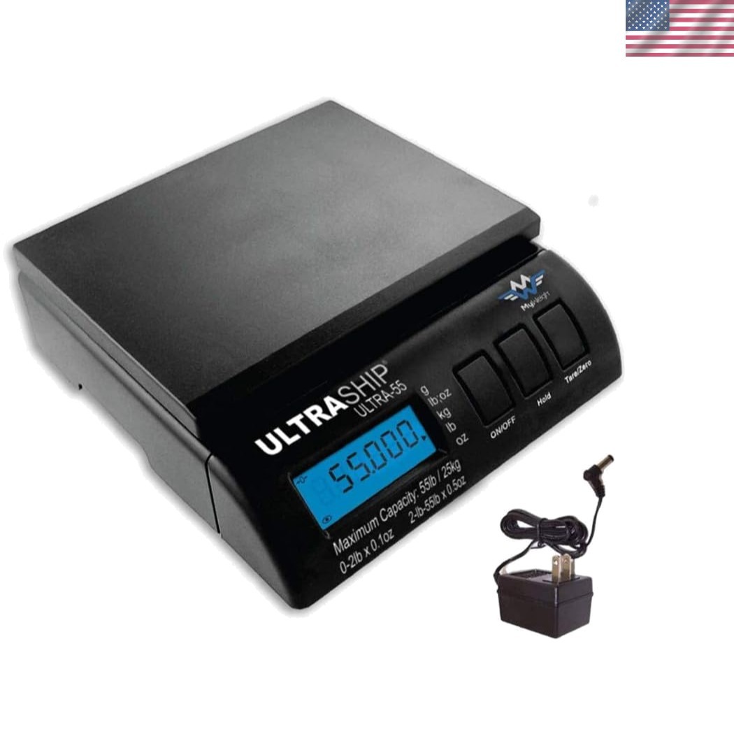 Compact Digital Weigh Scale with Tare & Hold – Ideal for Kitchen & Shipping