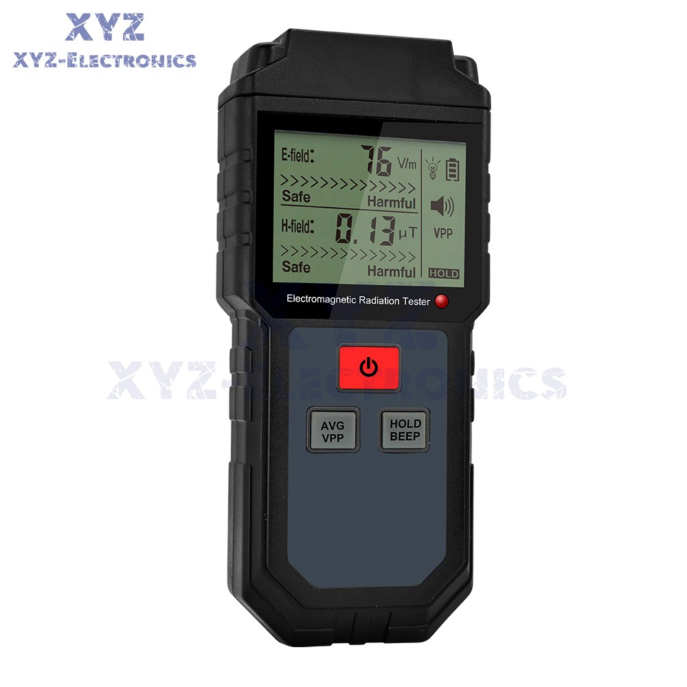 ET825 Electromagnetic Field Radiation Detector Tester EMF Meter Dosimeter Meter