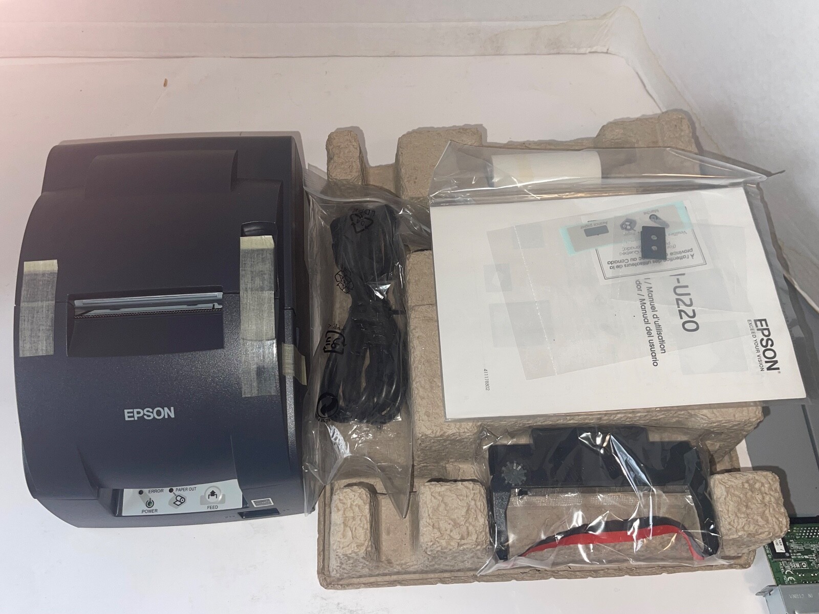 EPSON TM-U220PB (653) M188B Kitchen POS Receipt Printer C31C517653 NEW Parallel