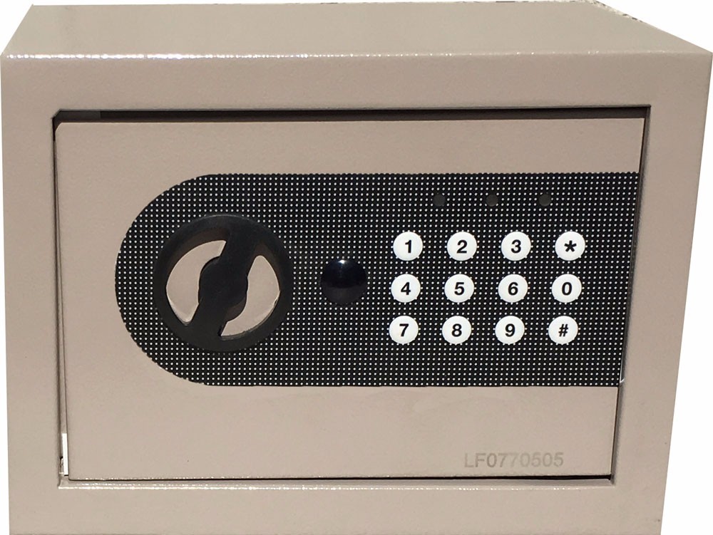 NEW DIGITAL ELECTRONIC SAFE SECURITY BOX WALL JEWELRY GUN CASH GRAY