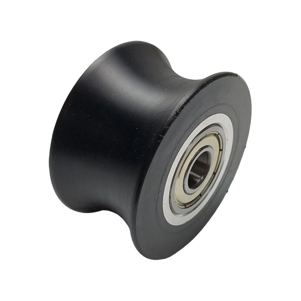 6000ZZ Bearing Wheel Circular Tube Pulley for Rowing Fitness Equipment
