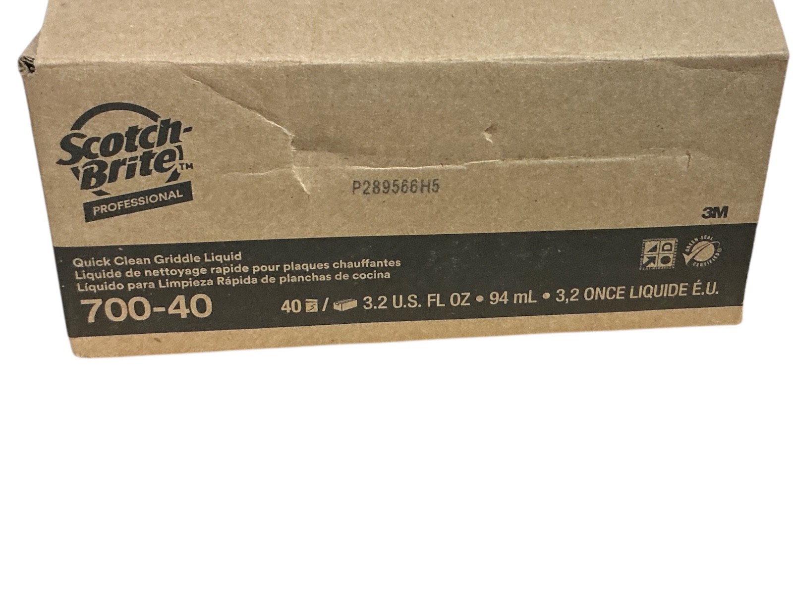 3M Scotch-Brite 70040 Quick Clean Griddle Liquid - 40 Pack