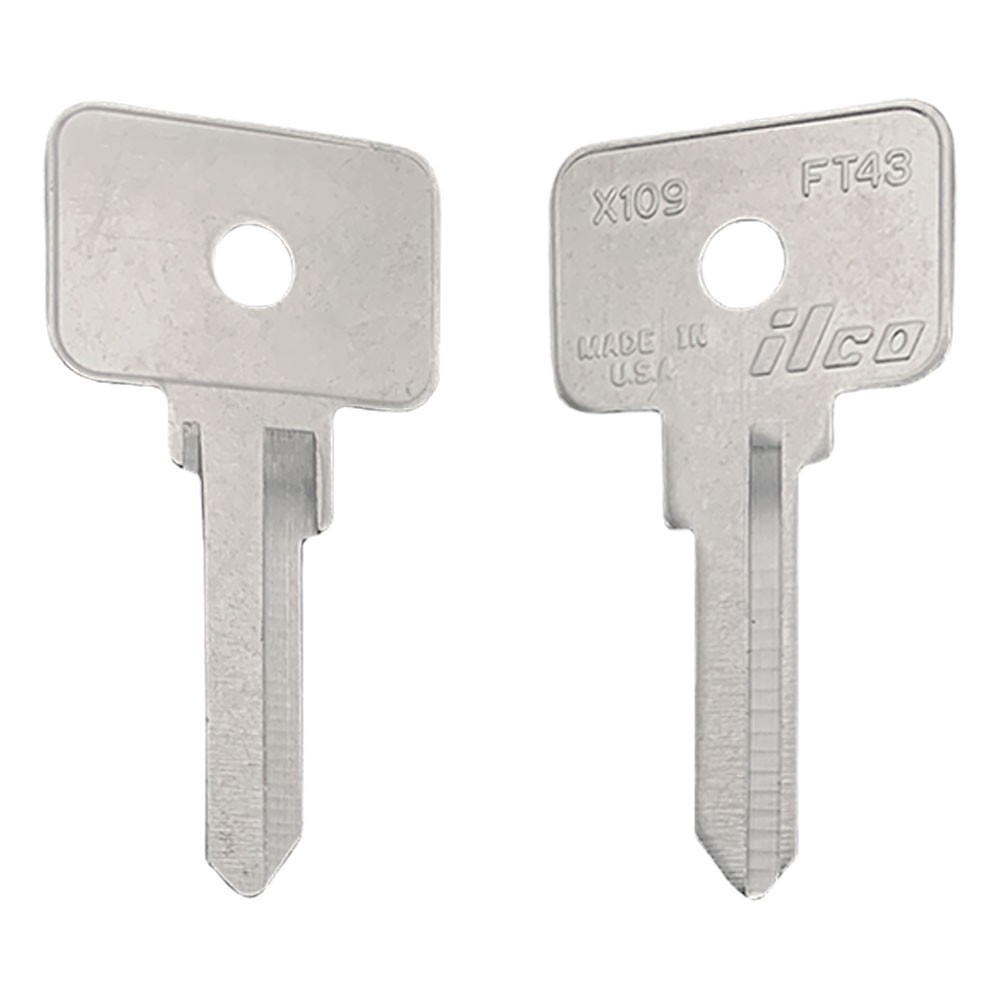 FT43 Key Blank Nickel