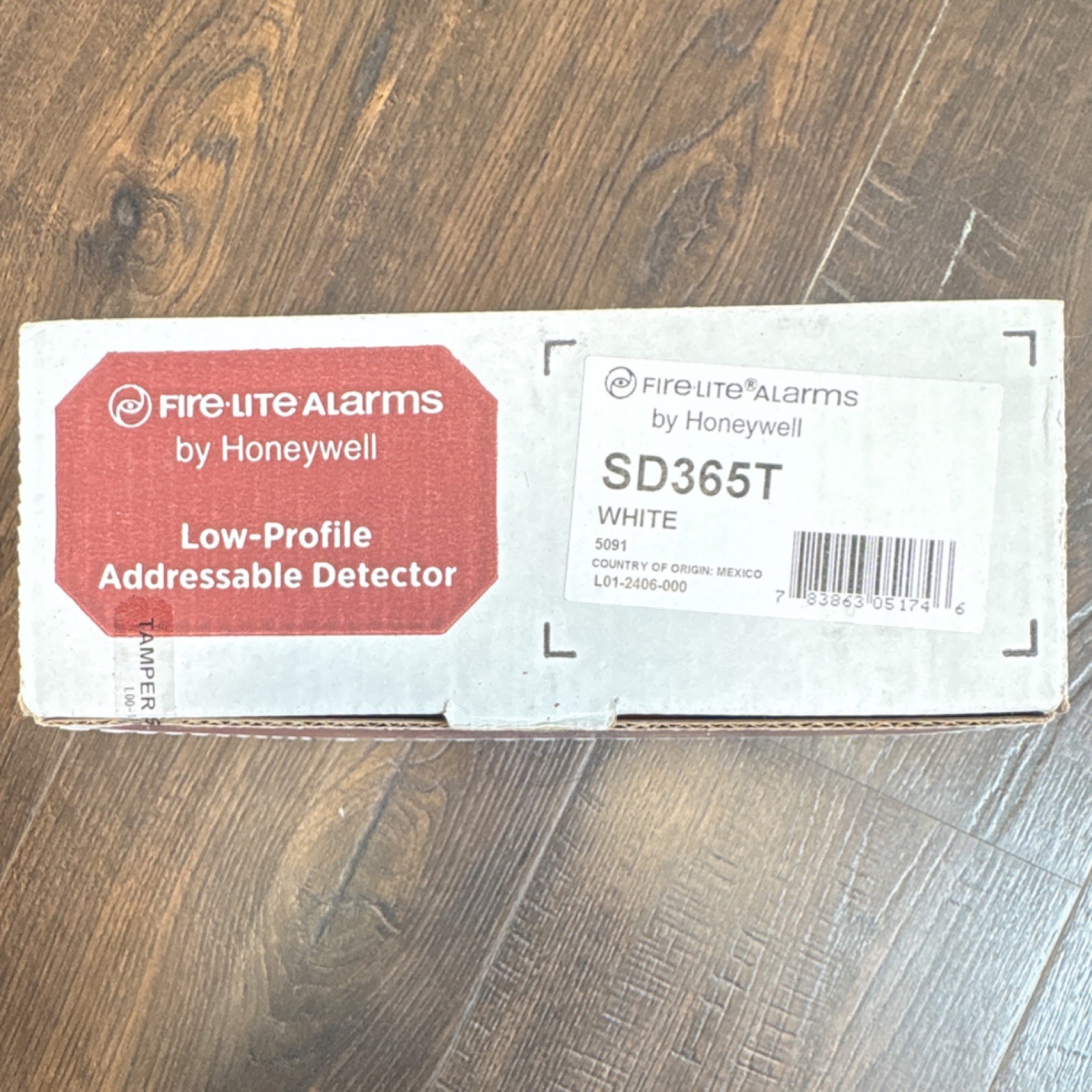 Honeywell SD365T Smoke Detector Low-Profile Addressable White