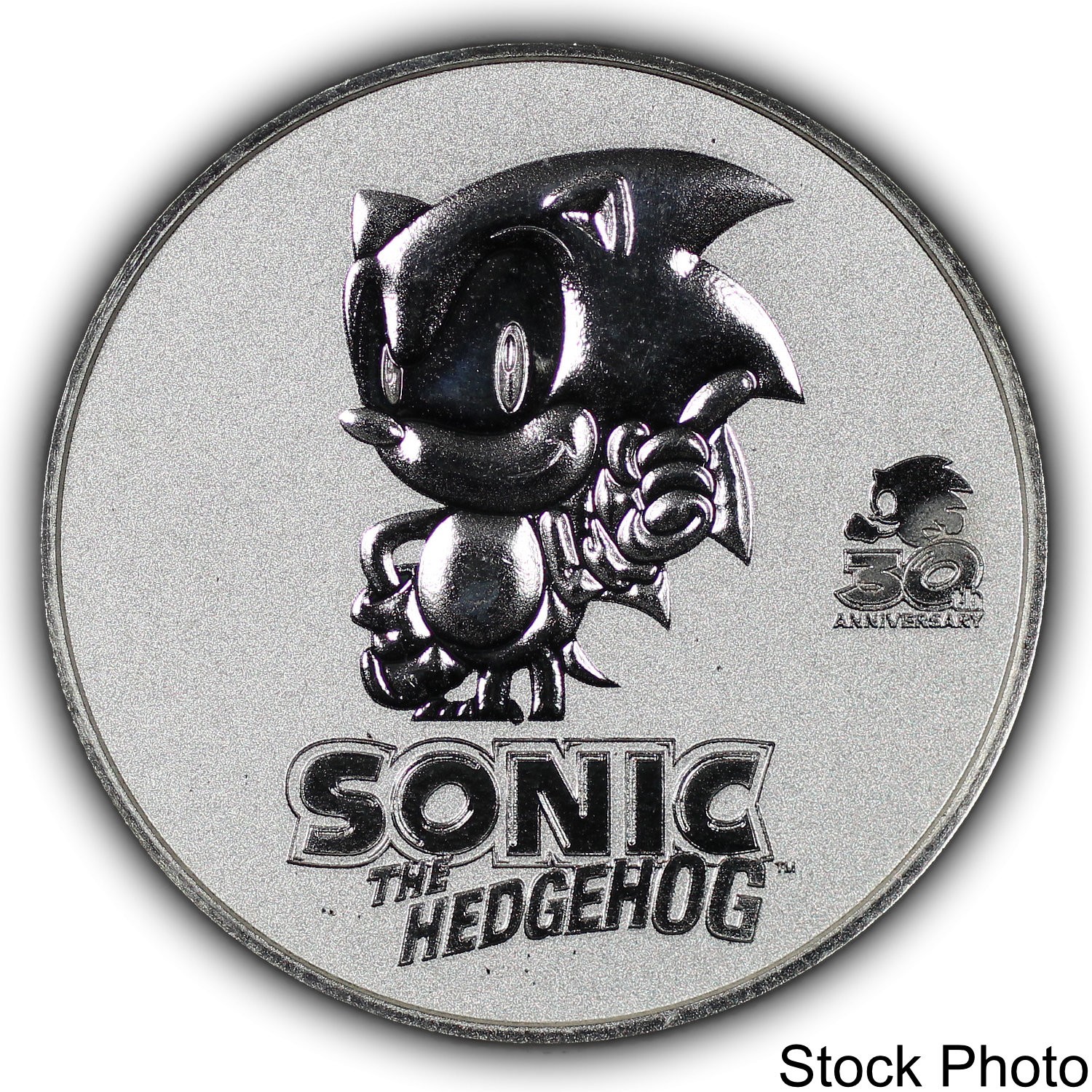 2021 Niue $2 30th Anniversary Sonic the Hedgehog SEGA 1 oz .999 Silver BU Coin