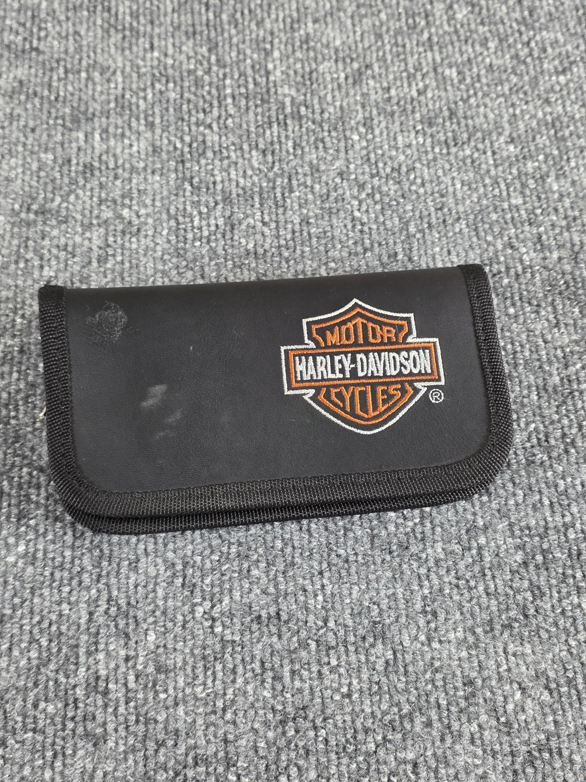 Harley Davidson Soft Shell Dart Case Zipper Black Motorcycles Zip Up