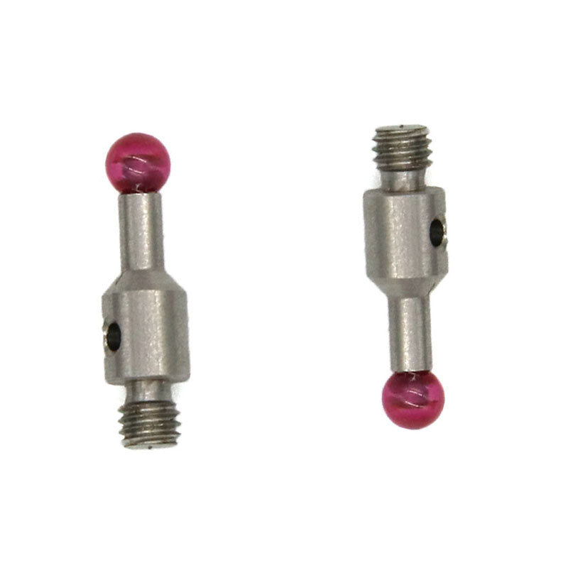 2pc-CMM Touch Probe Stylus 3mm Ruby M3 Thread Styli 10mm For ROMER Measuring Arm