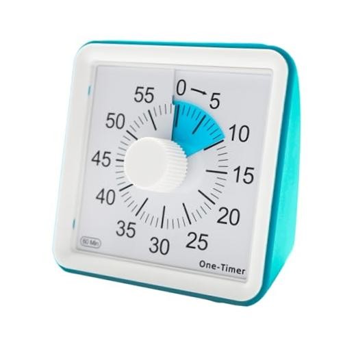 60 Minutes Countdown Visual Timer,Manage Time Well for Kids and Adults,Silent