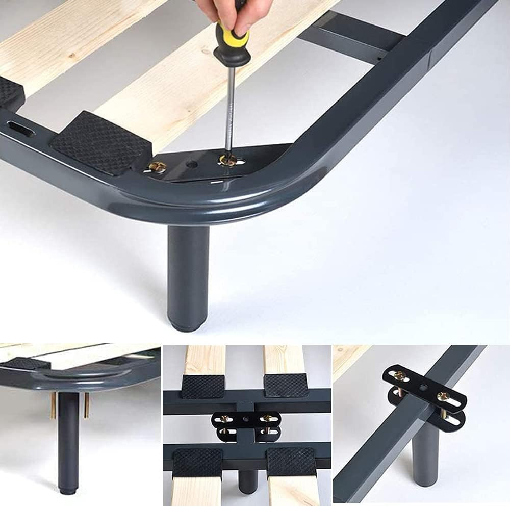 2PCS (10"-17") Adjustable Height Center Support Leg for Bed Frame, Bed Center...