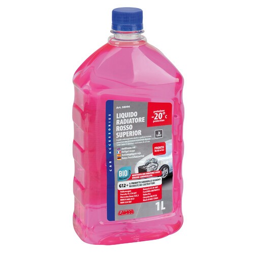 Antifreeze Liquid -20°C Lampa Superior-Red G12+ Red 1L