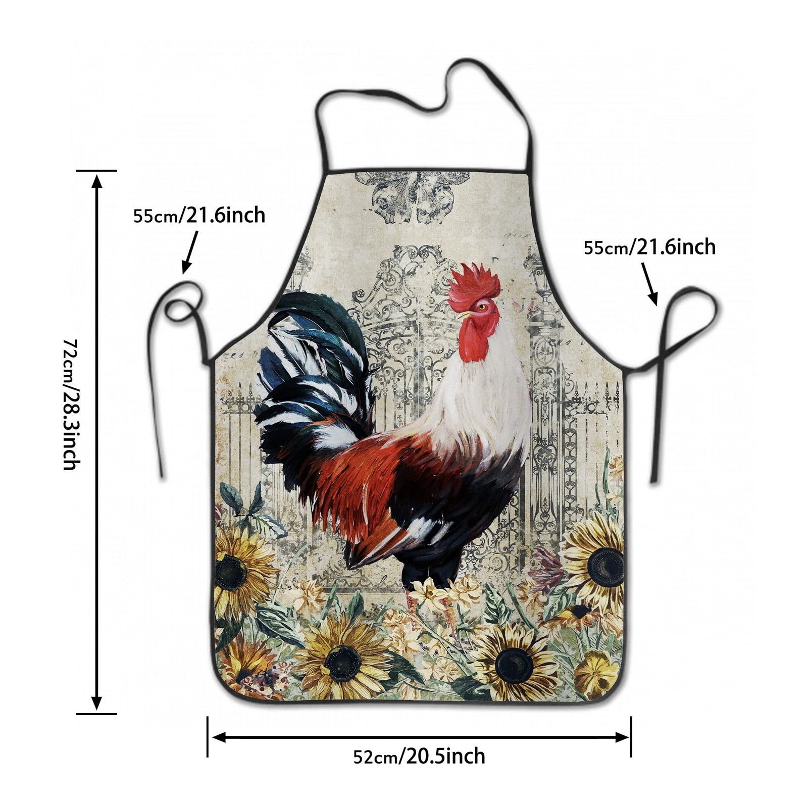 Giwawa Unisex Apron Waterproof Stain Resistant Cute Kitchen Cooking Apron for...
