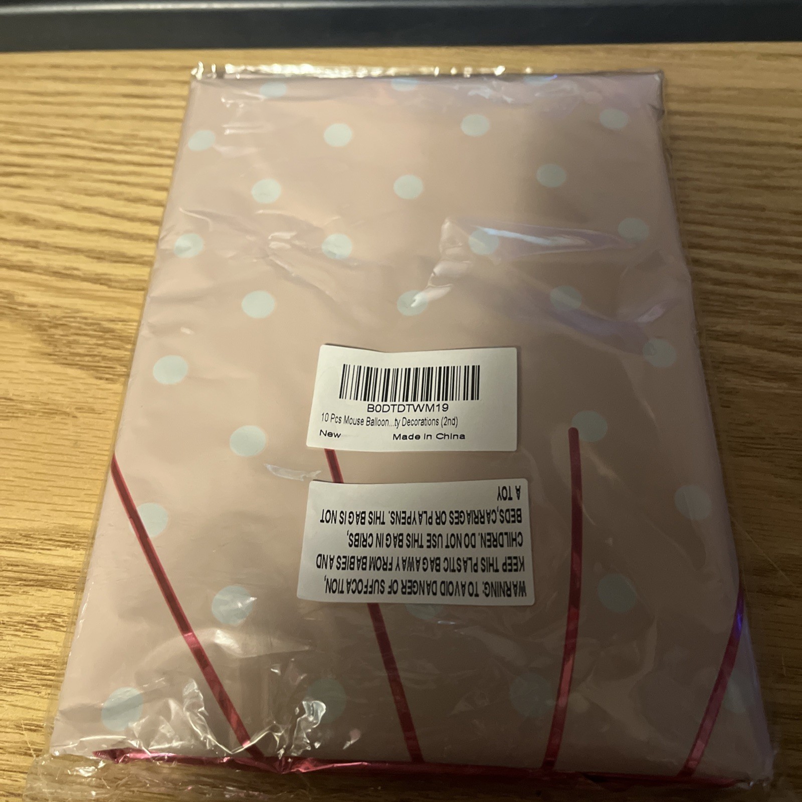 10 Pcs Mouse Ballon