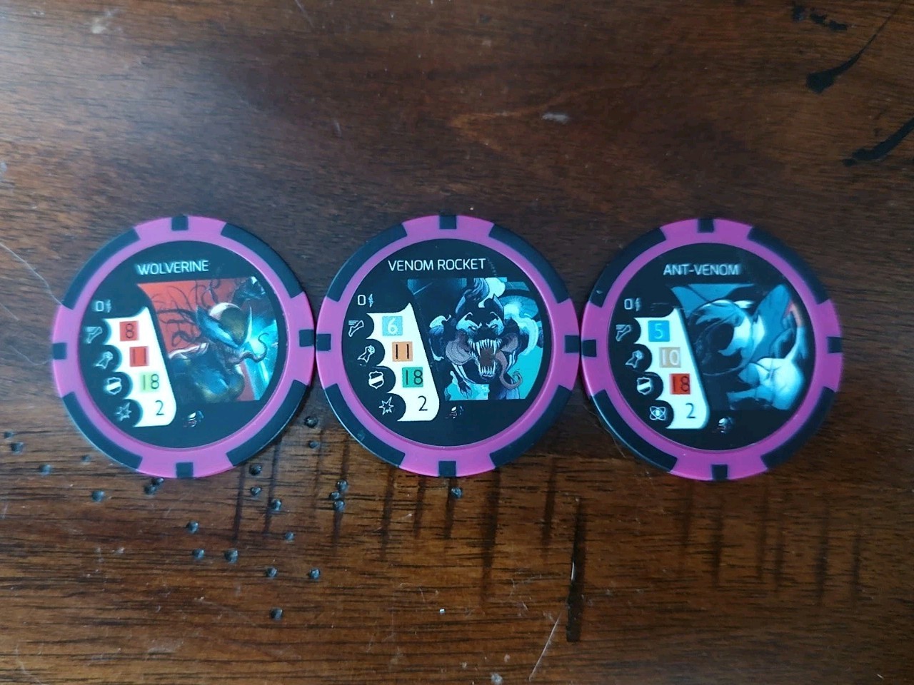 Heroclix Marvel Custom Bystander Tokens for Chase Old Man Venom 052