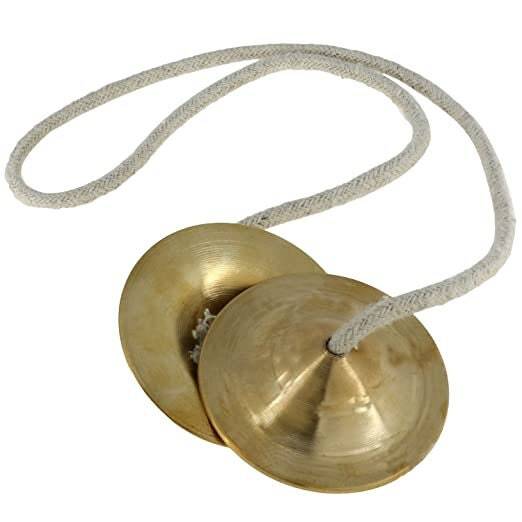 Bell Metal made Pair Of Manjira ,Ilathalam, iskcon kirtan kartal ,indian