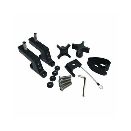 Hi-Lift HM-925 Jack Mounts Hood Position Steel Black Powdercoated For Jeep Pair