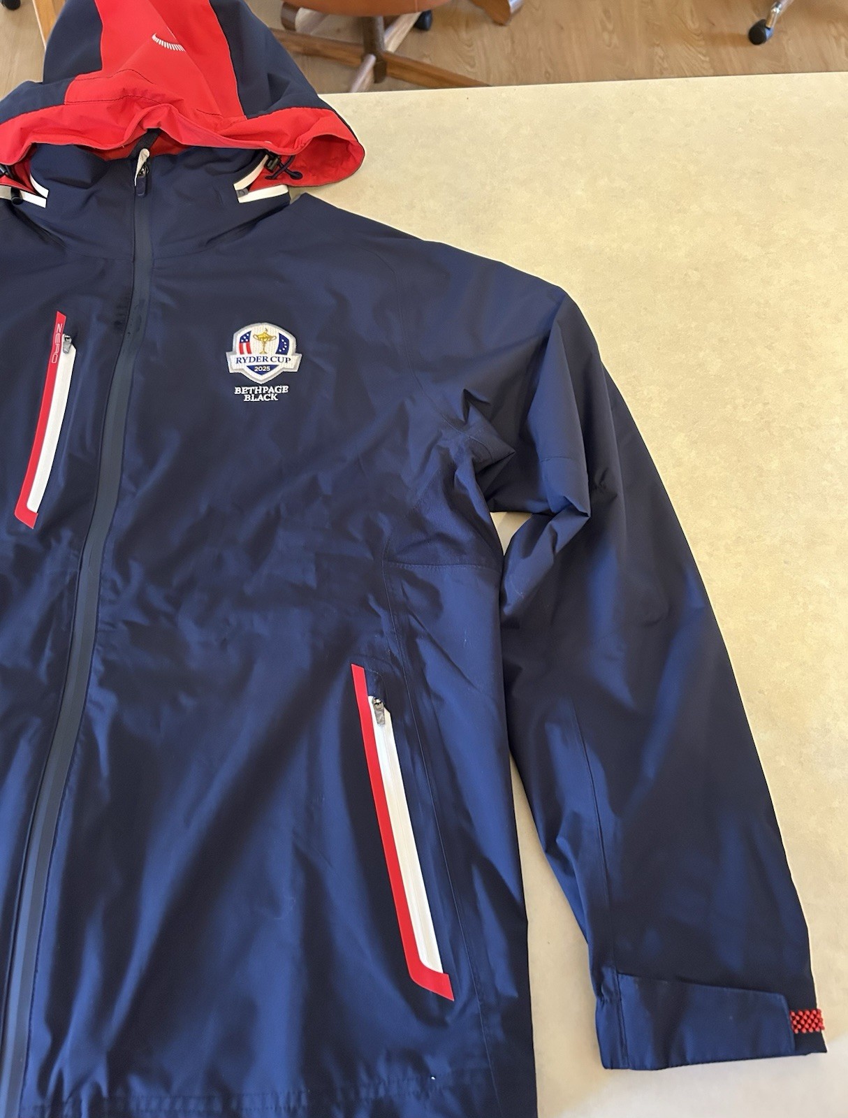 Ryder Cup 2025 Bethpage Black Zero Restriction Adult Medium Jacket