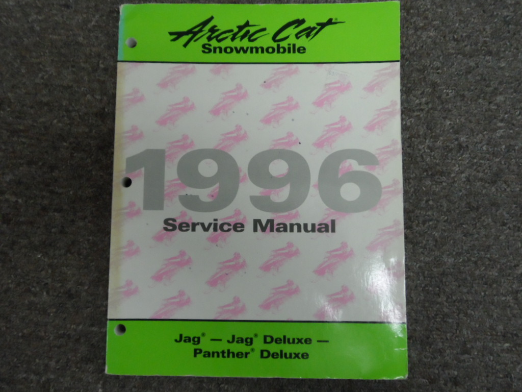 1996 Arctic Cat Jag Panther Deluxe Service Repair Shop Manual OEM 2255-306