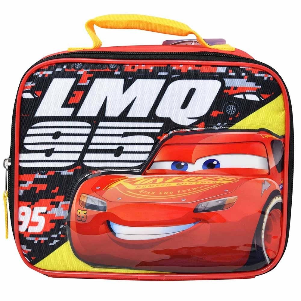 Kids Insulated Lunch Bag with Handle – Disney Cars LMQ 95 Rectangle Lunch Bag De